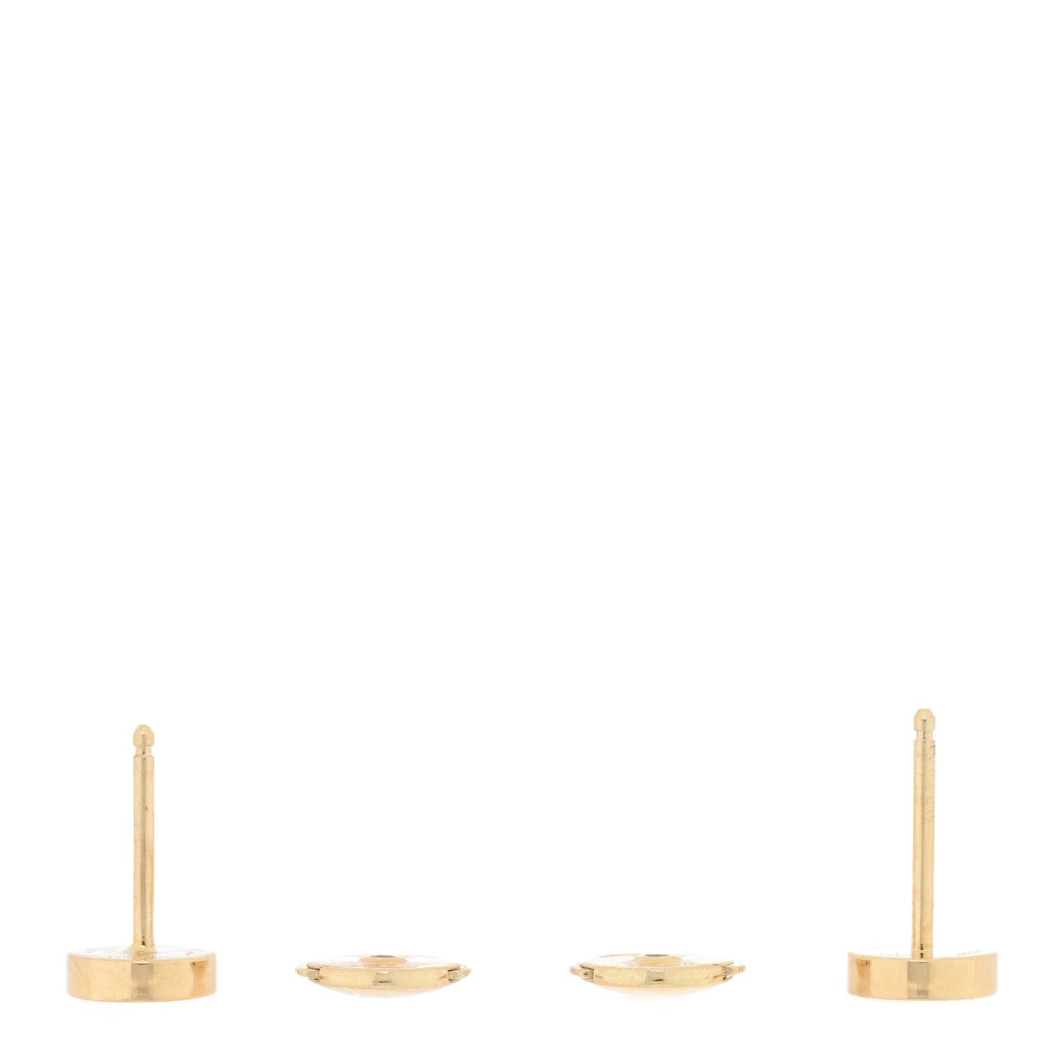 Cartier 18K Yellow Gold LOVE Earrings 3 of 5