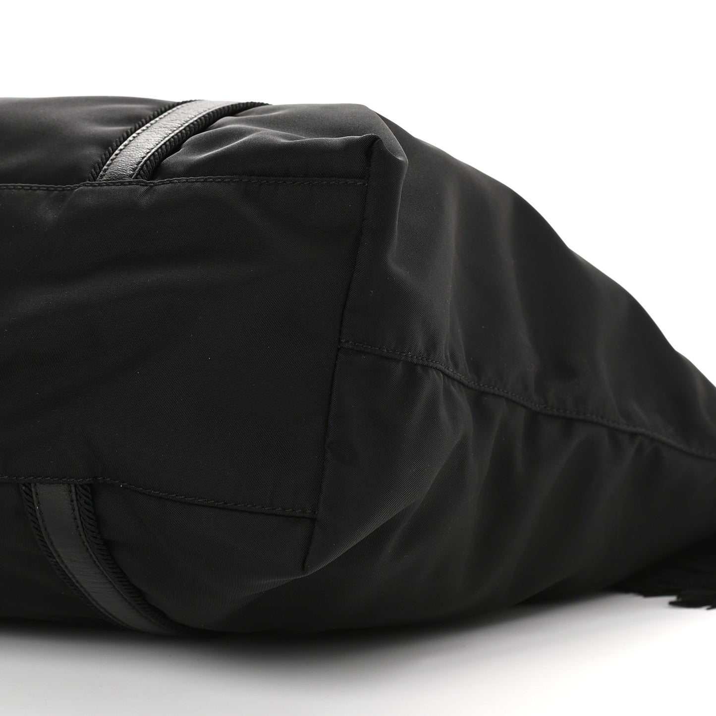 Tessuto Nylon Passama Shopping Tote Nero Black