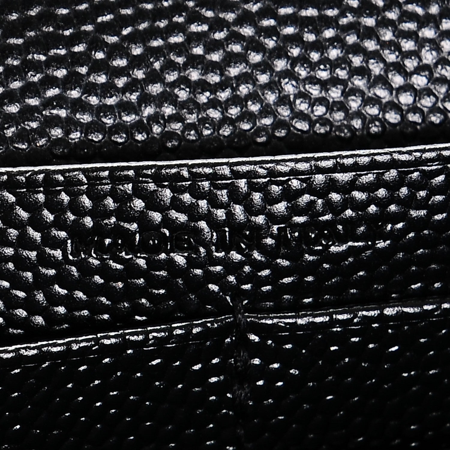 Saint Laurent Grain De Poudre Matelasse Chevron Monogram Chain Wallet Black 7 of 7