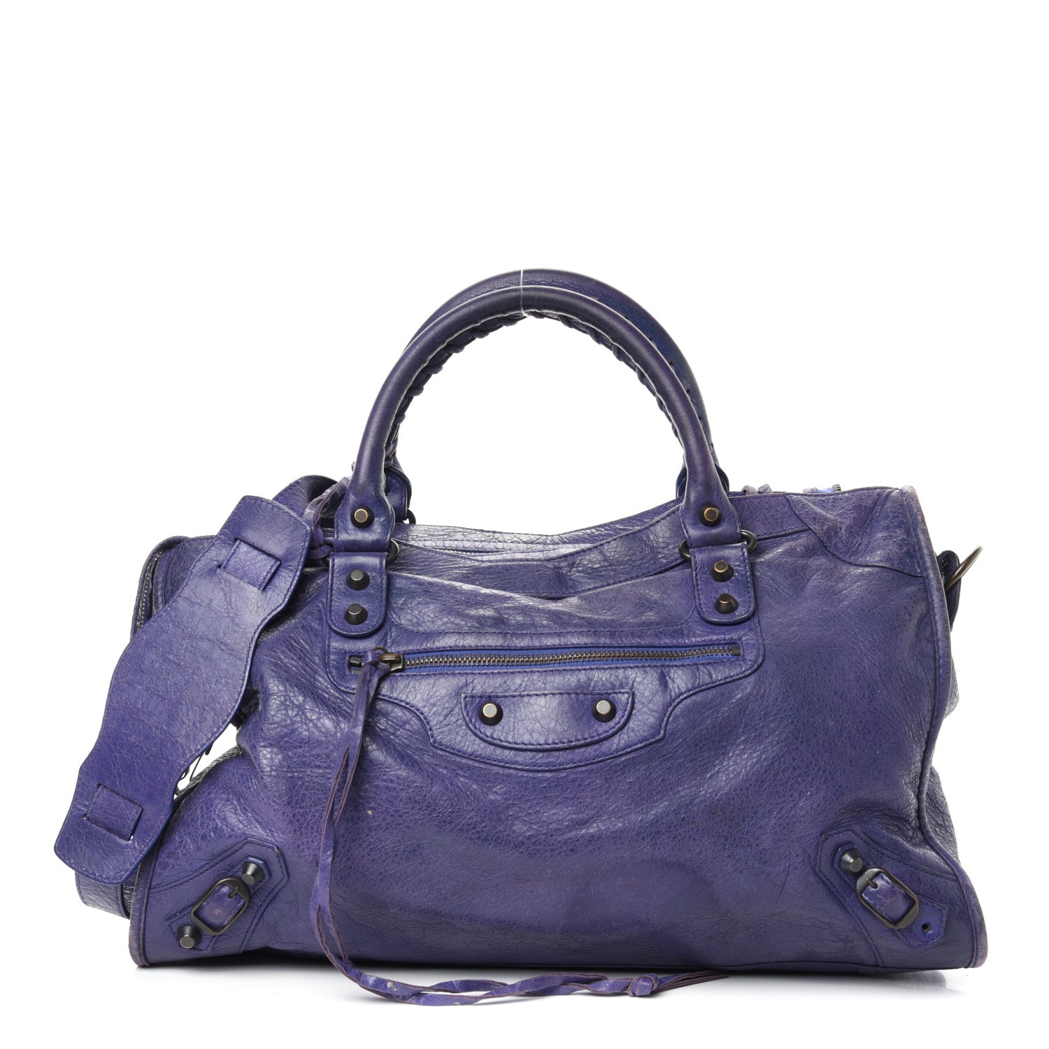Balenciaga Agneau Classic Hardware City Bleu Lavande 1 of 12