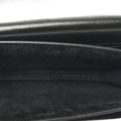 Saint Laurent Suede Calfskin Medium Monogram Sunset Black 6 of 10