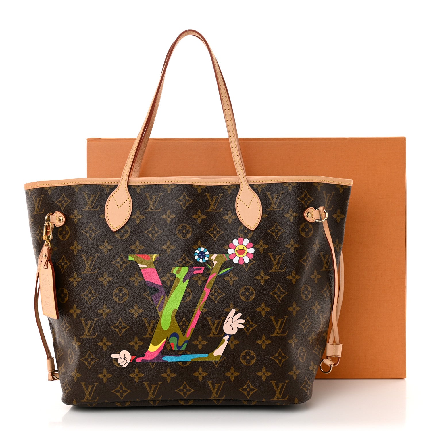 Louis Vuitton Monogram MOCA Neverfull MM 10 of 10