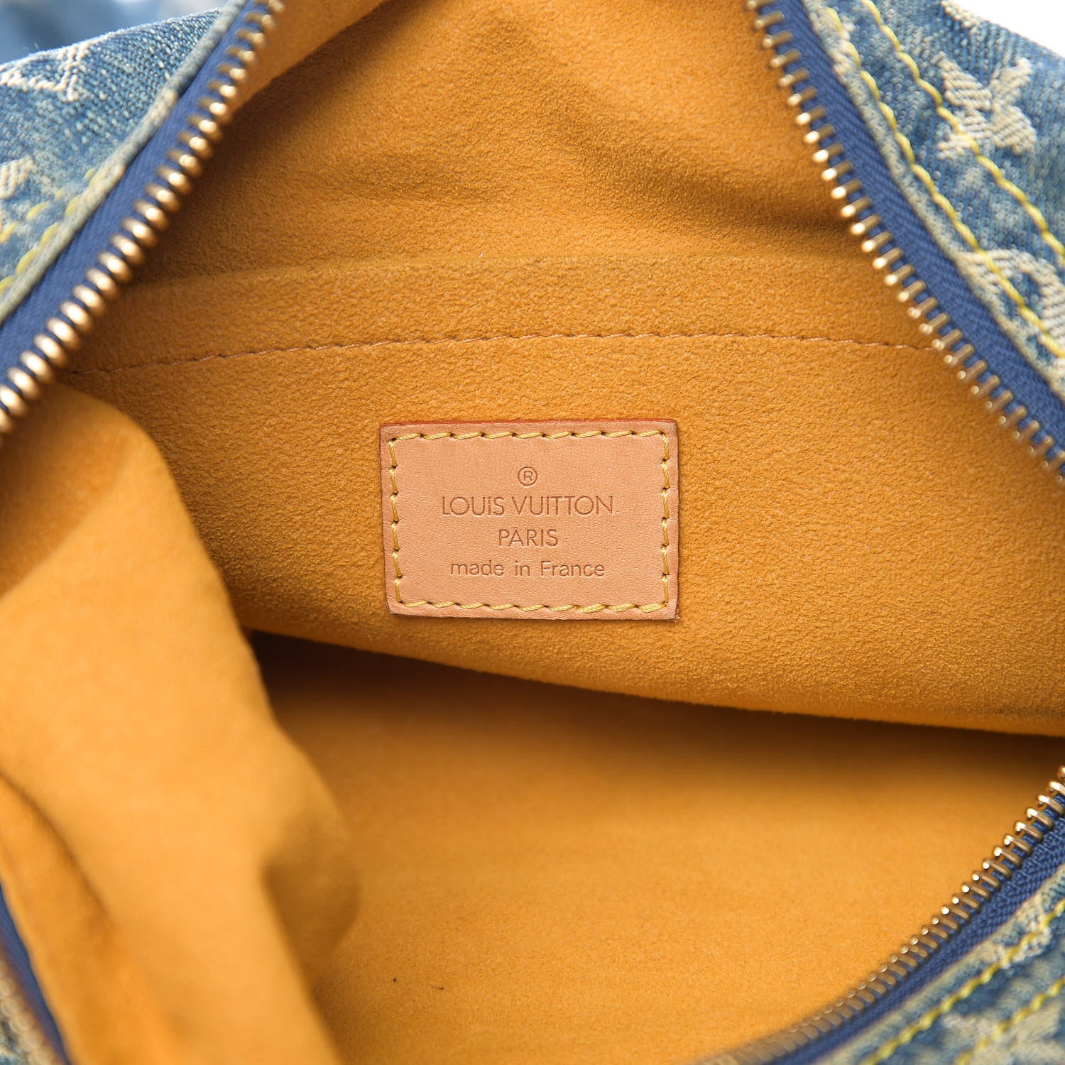 Louis Vuitton Denim Baggy GM Blue 5 of 8