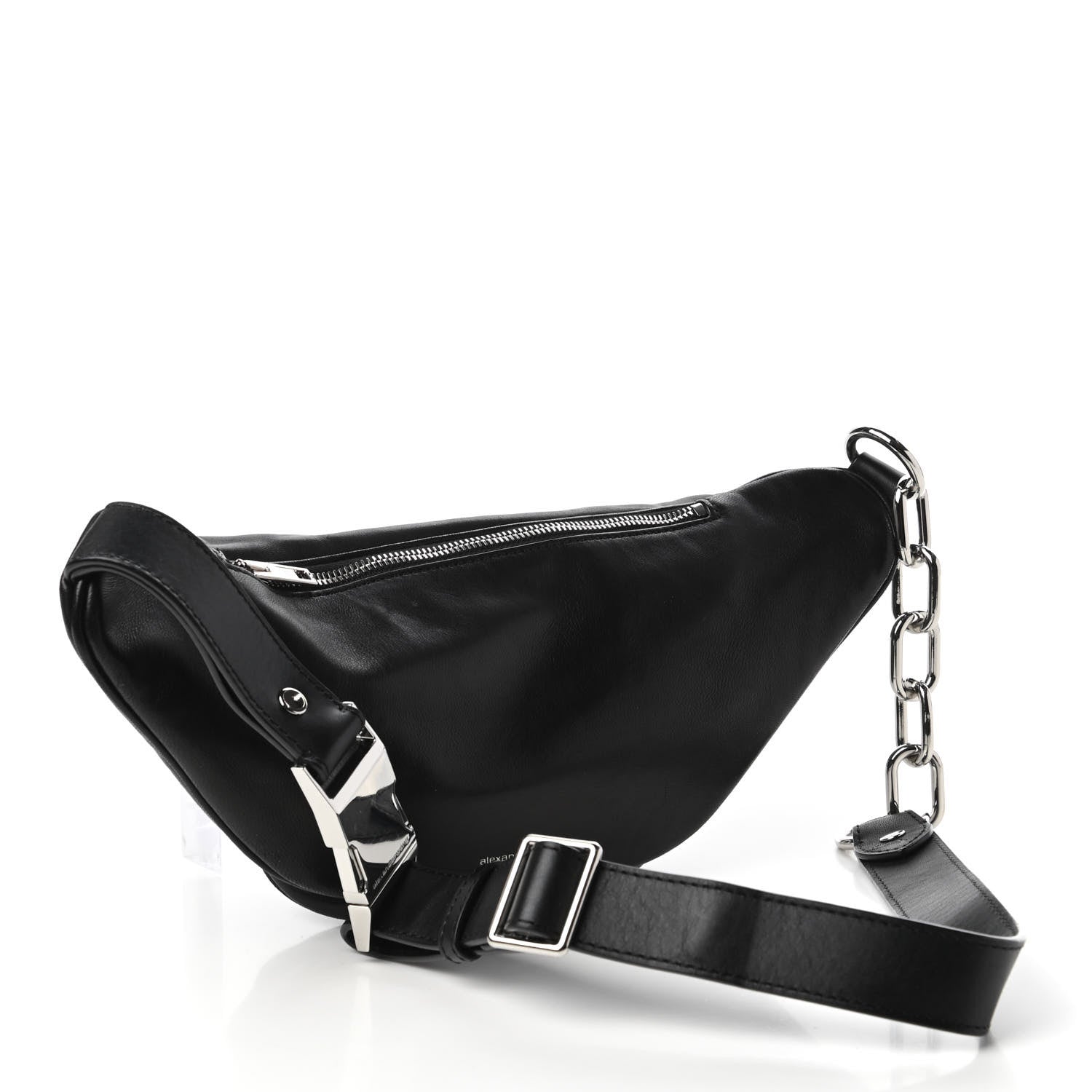 Alexander Wang Lambskin Attica Belt Bag Black 3 of 10