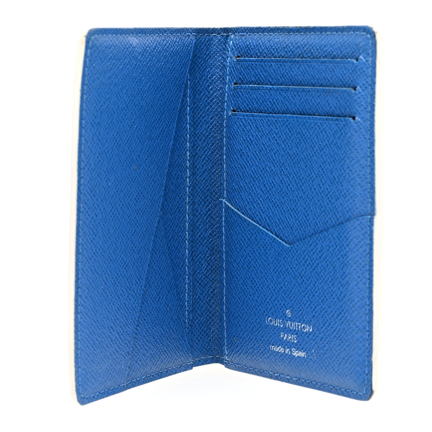 Monogram Watercolor Pocket Organizer NM Multicolor