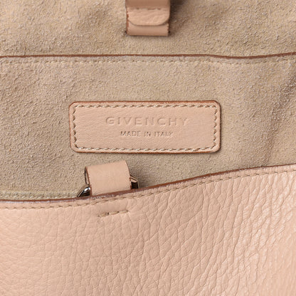 Givenchy Grained Calfskin Medium Shark Lock Satchel Nude 7 of 16