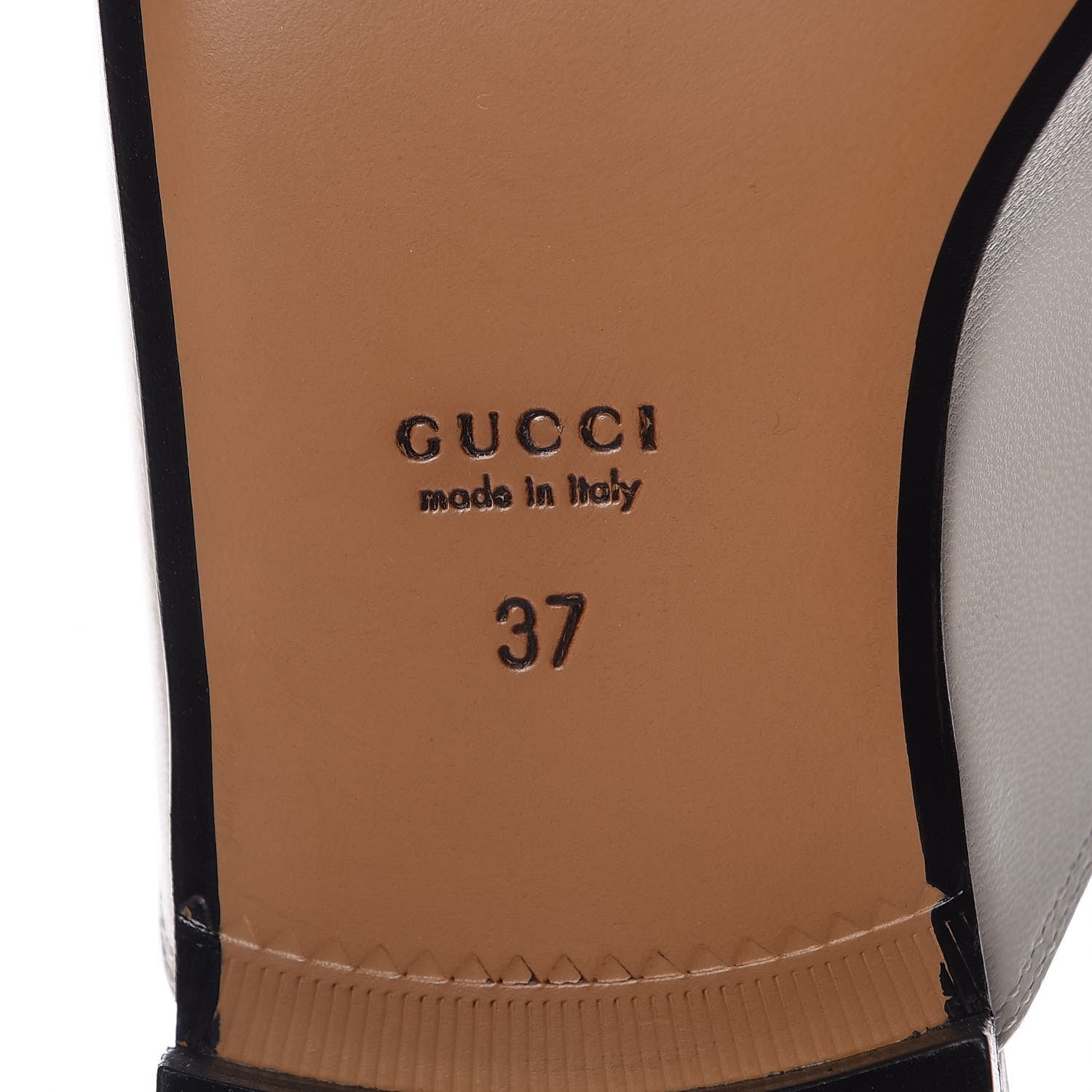 Gucci Malaga Kid Womens Princetown Slippers 37 Mystic White 6 of 9