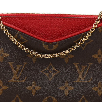 Louis Vuitton Monogram Pallas Clutch Cherry 9 of 11
