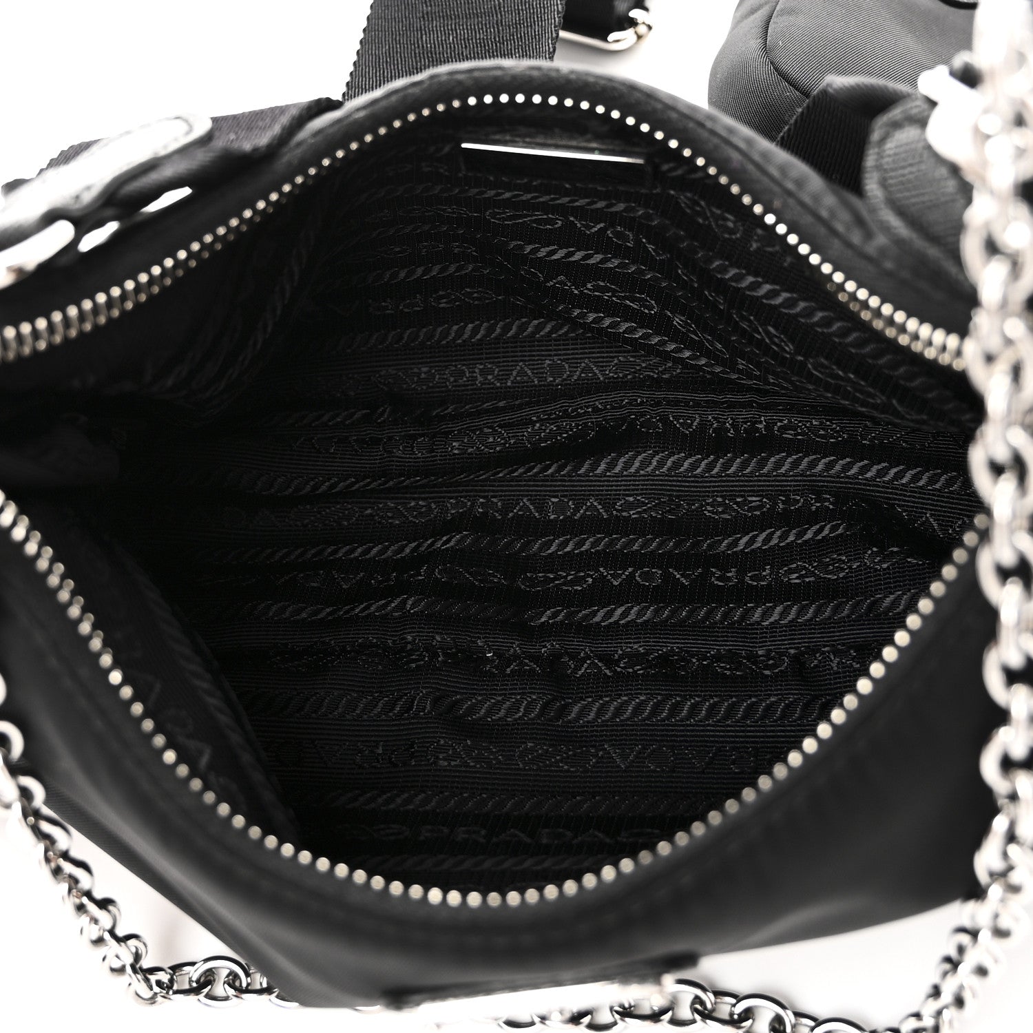 Prada Nylon Re-Edition 2005 Shoulder Bag Black 5 of 9