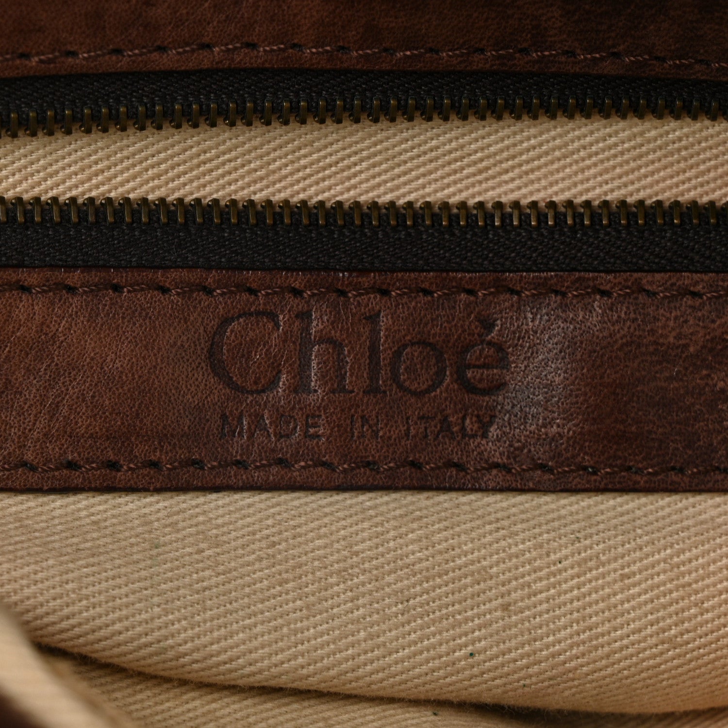 Chloe Calfskin Silverado Shoulder Bag Chocolate 6 of 10