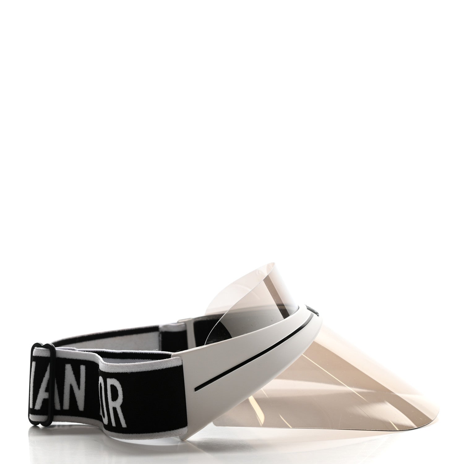Christian Dior Mirrored DiorClub1 Sun Visor White 5 of 8