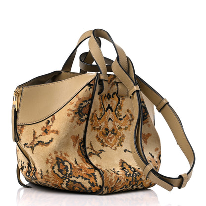 Loewe Suede Tapestry Small Hammock Shoulder Bag Multicolor 3 of 12
