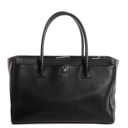 Chanel Calfskin Cerf Executive Shopper Tote Black 1 of 6