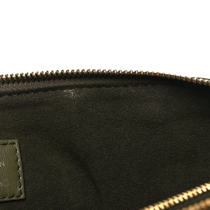 Louis Vuitton Lambskin Embossed Monogram Coussin MM Khaki 12 of 12