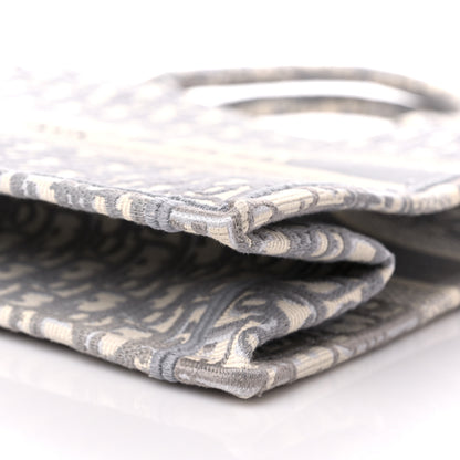 Christian Dior Oblique Medium Book Tote Grey 9 of 9