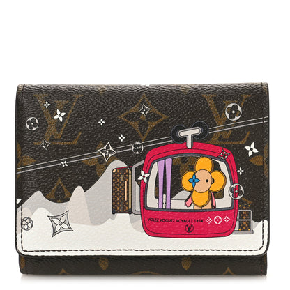 Louis Vuitton Monogram 2019 Christmas Animation Victorine Wallet Fuchsia 1 of 8