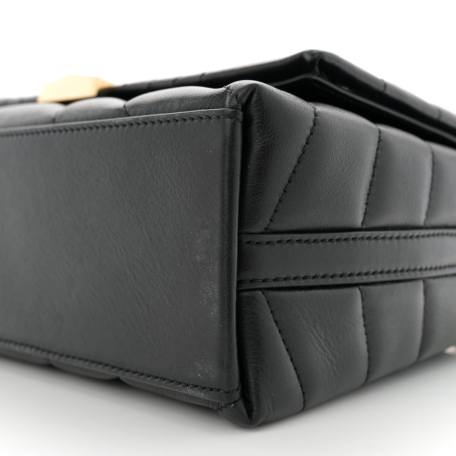 Givenchy Soft Calfskin 4G Quilted Medium Shoulder Bag Black 11 of 13