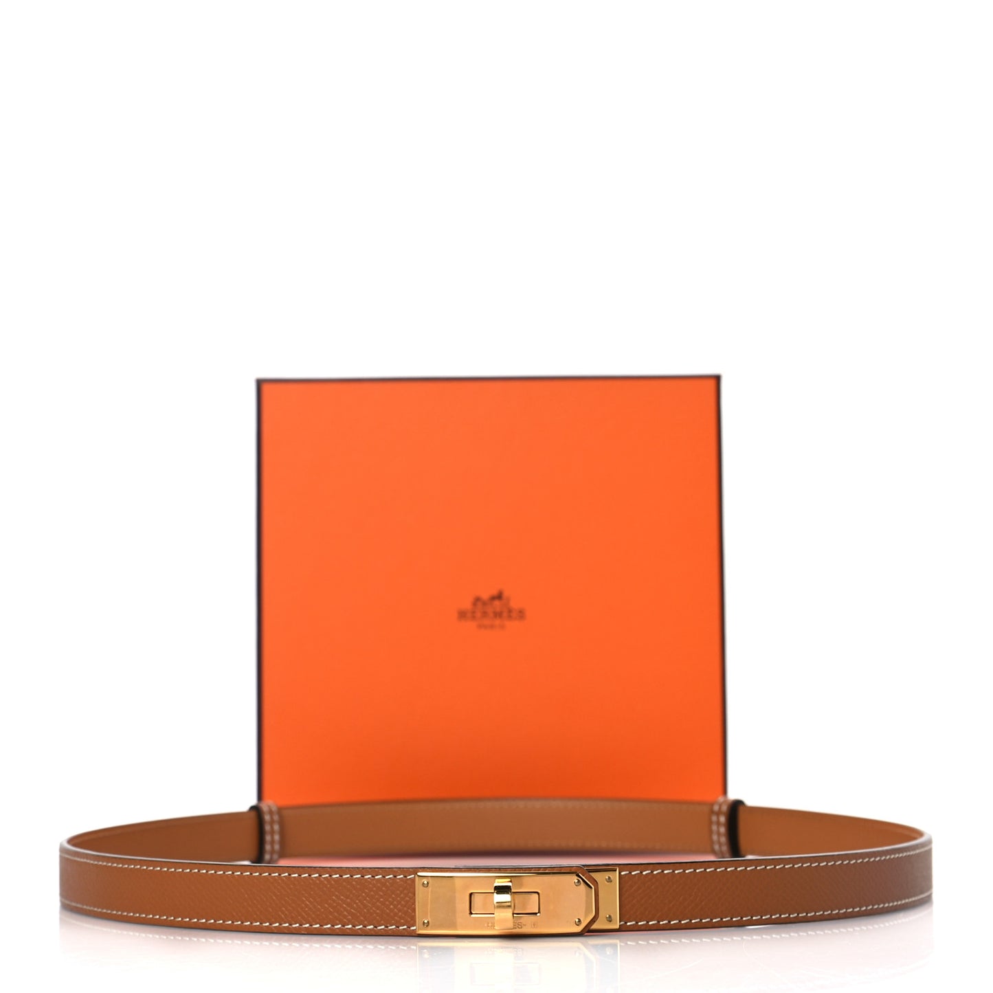 Epsom Kelly Belt Gold