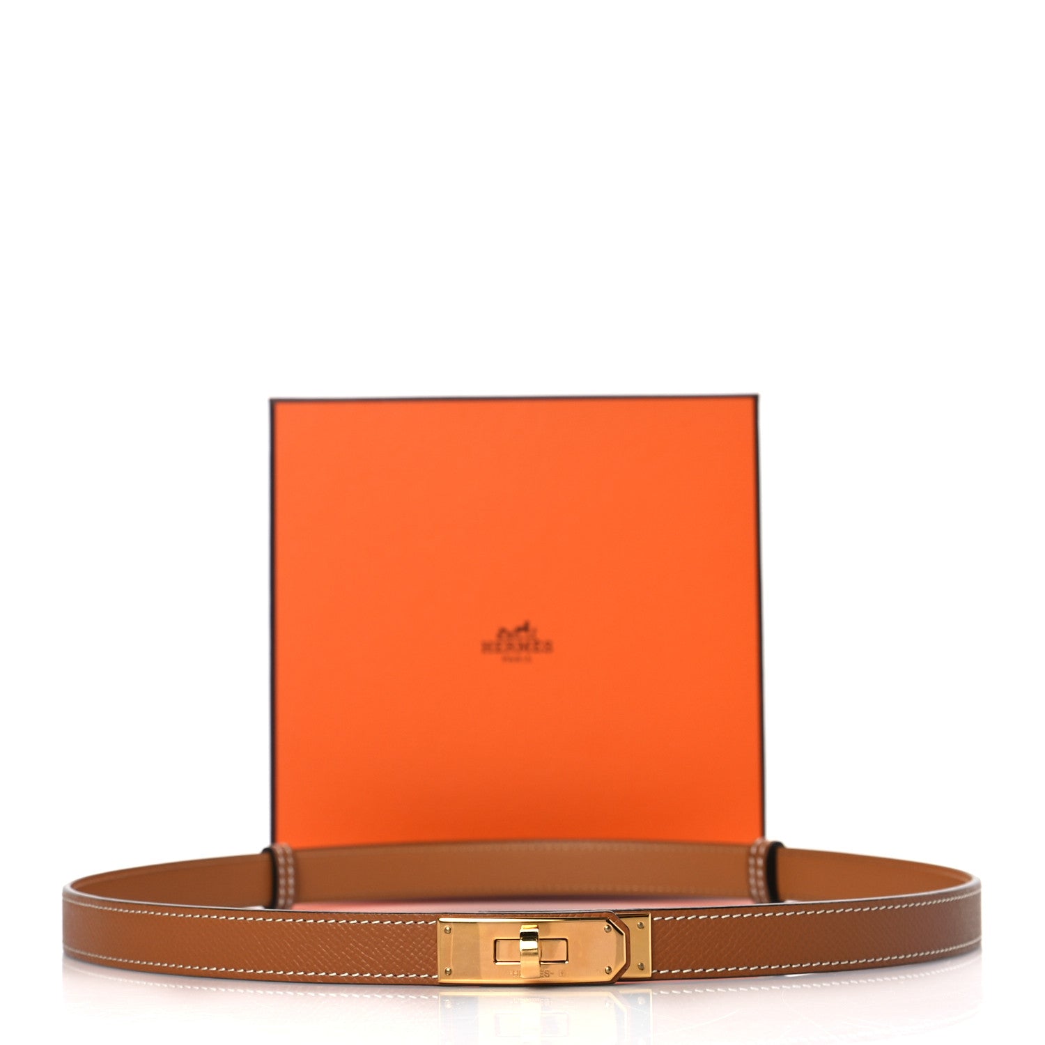 Hermes Epsom Kelly Belt Gold 6 of 6