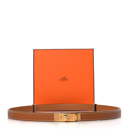 Hermes Epsom Kelly Belt Gold 6 of 6