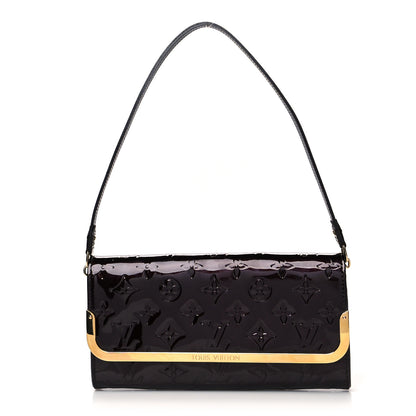 Louis Vuitton Vernis Rossmore MM Amarante 1 of 9