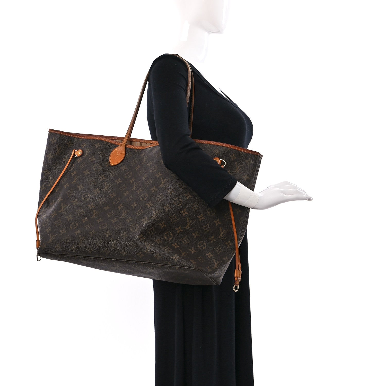 Louis Vuitton Monogram Neverfull GM 2 of 14