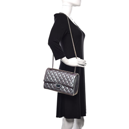 Chanel Iridescent Lambskin Quilted 2.55 Reissue 226 Flap Light Purple 2 of 13