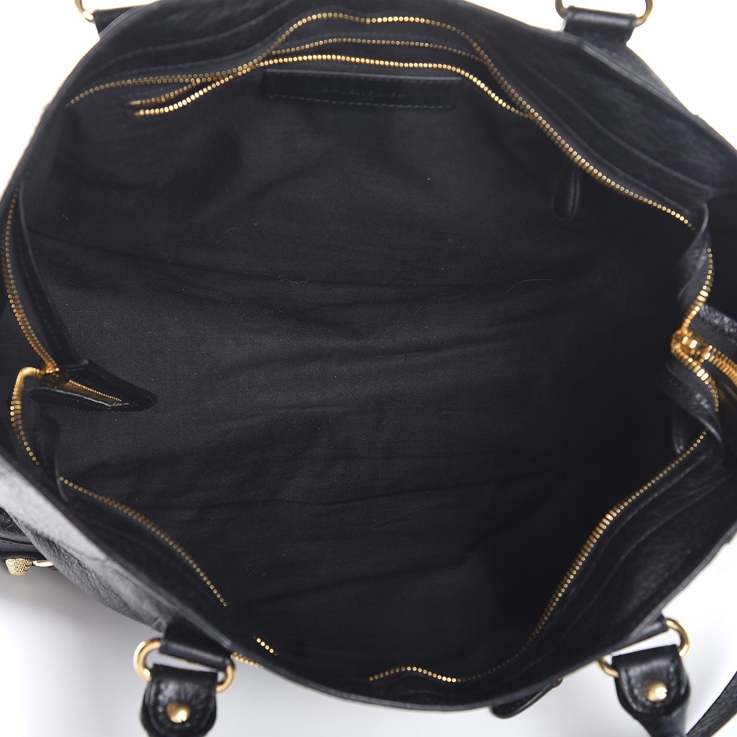 Balenciaga Agneau Giant 12 Gold Hardware Part Time Black 6 of 8