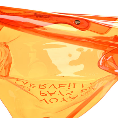 Hermes Vinyl Souvenir De L'Exposition Kelly Orange 5 of 11