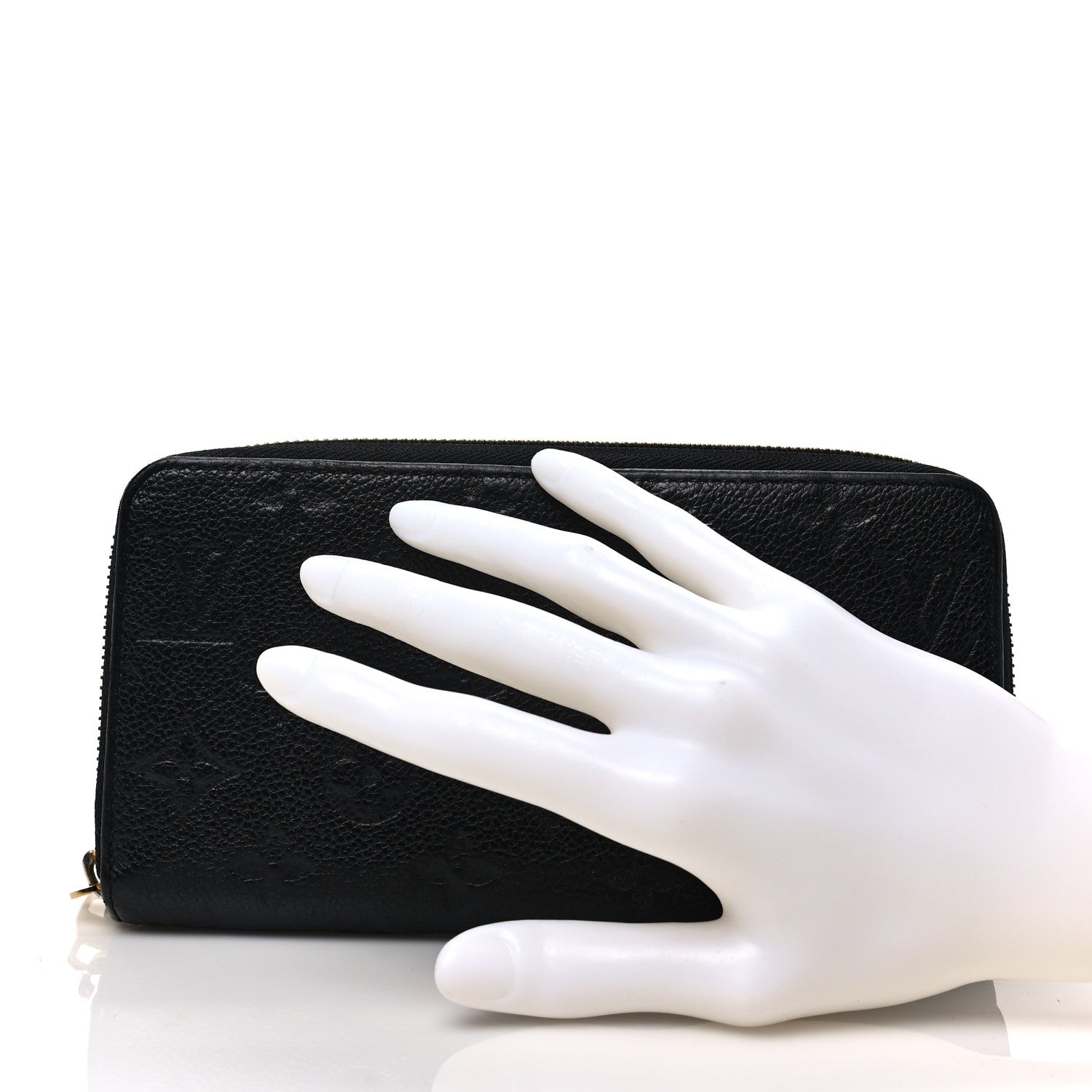 Louis Vuitton Empreinte Zippy Wallet Black 2 of 7