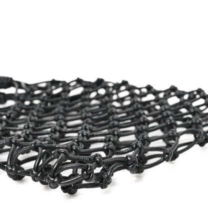 Stella McCartney Alter Nappa Knotted Structure Tote Black 7 of 8