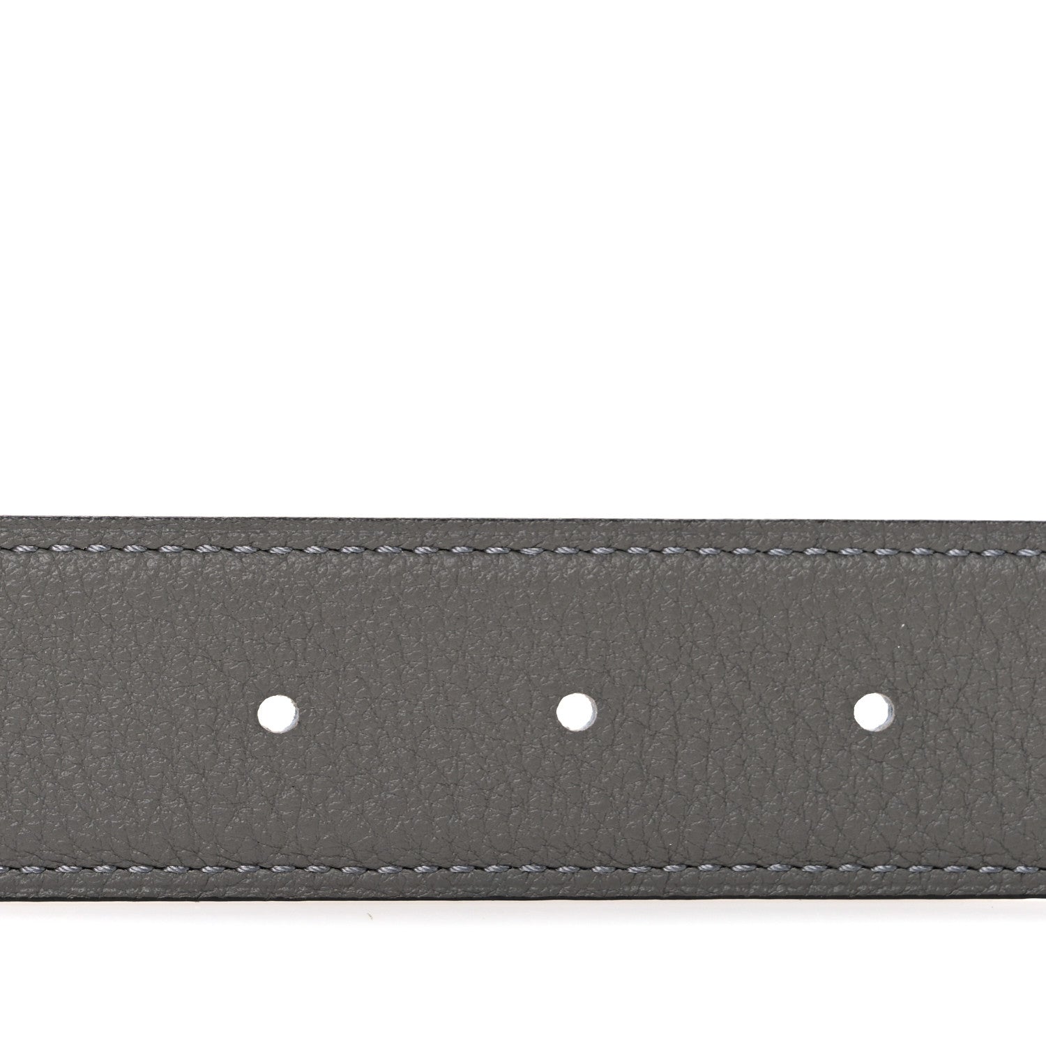 Hermes Box Togo 32mm Mors Belt 80 32 Ebene Etain 4 of 5