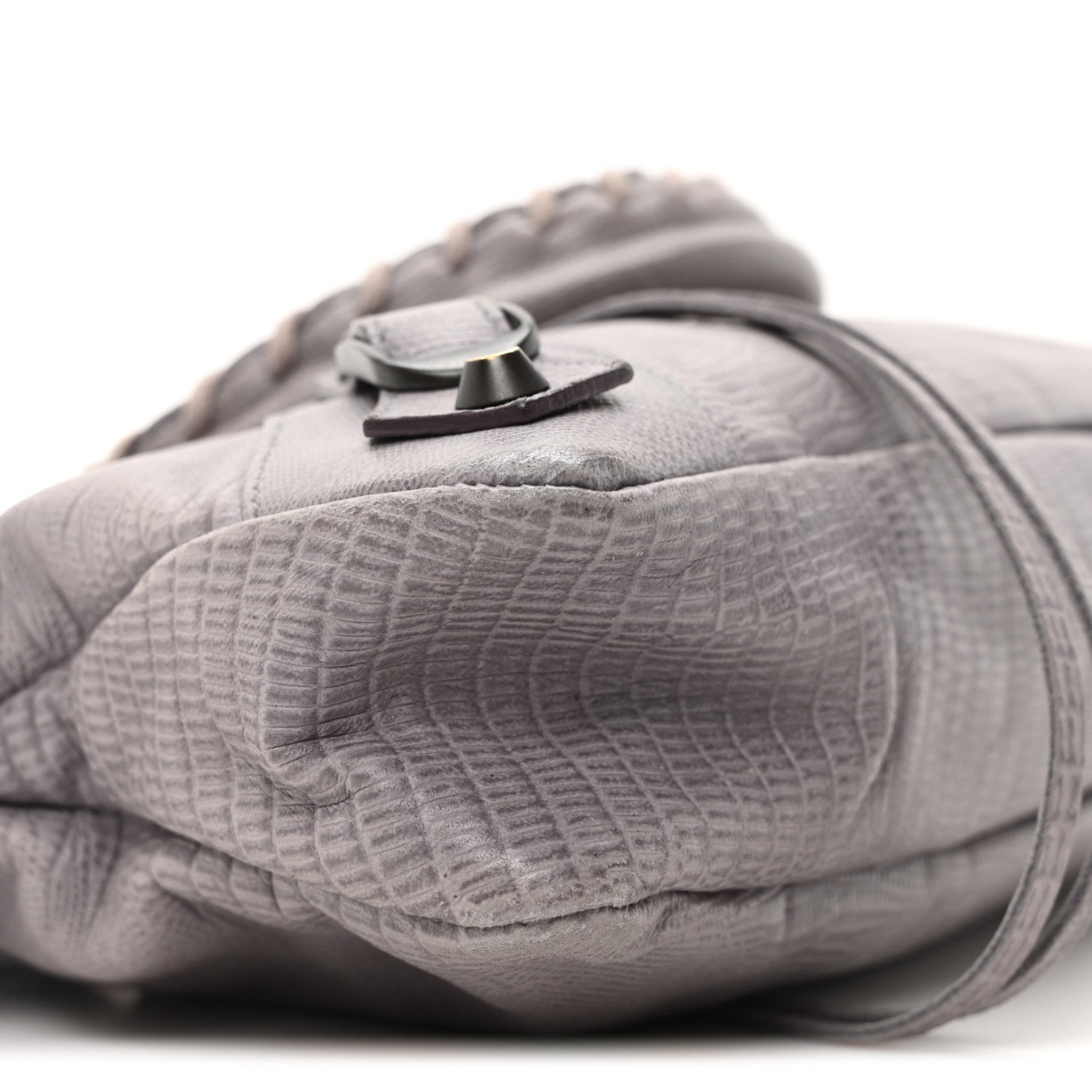 Balenciaga Agneau Lizard Embossed Classic Hardware First Fer 9 of 10