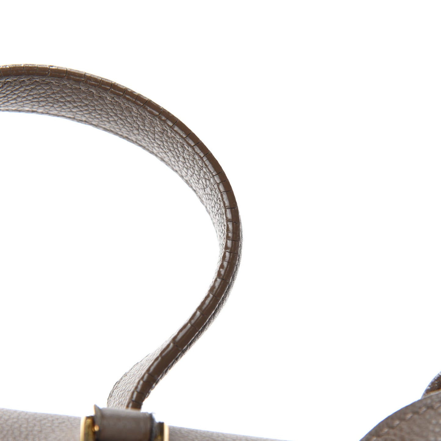 Grained Calfskin Mini Belt Bag Taupe