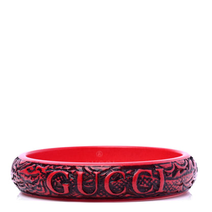 Gucci Resin Flora Bracelet Red 1 of 6