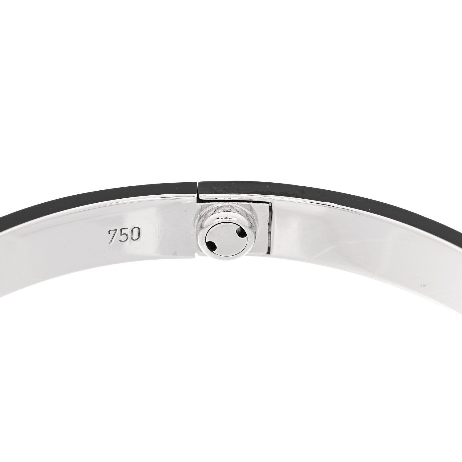 Cartier 18K White Gold 4 Diamond LOVE Bracelet 19 4 of 6