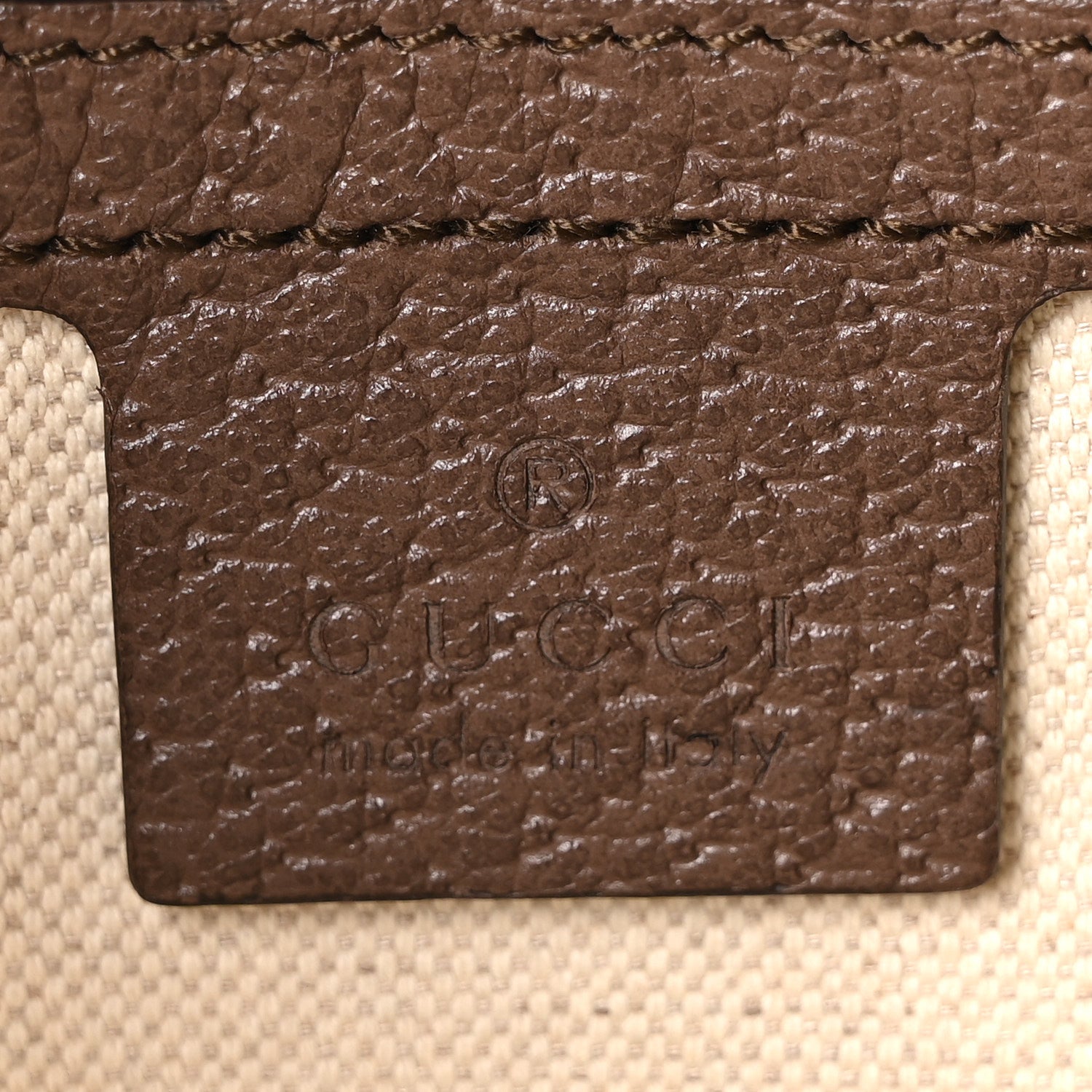 Gucci Soft GG Supreme Monogram Medium Ophidia Belt Bag Dark Brown 5 of 8