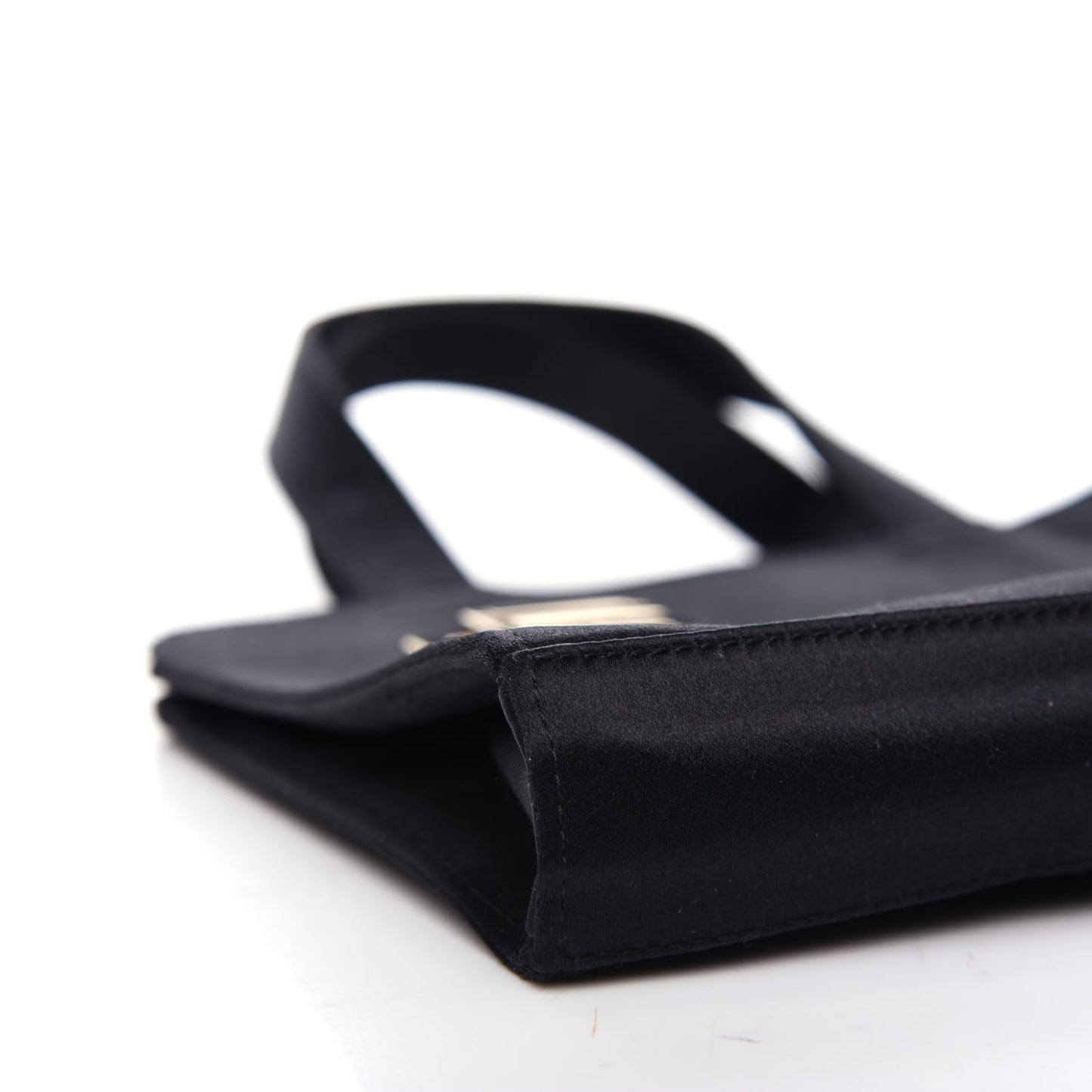 Satin Tote Black