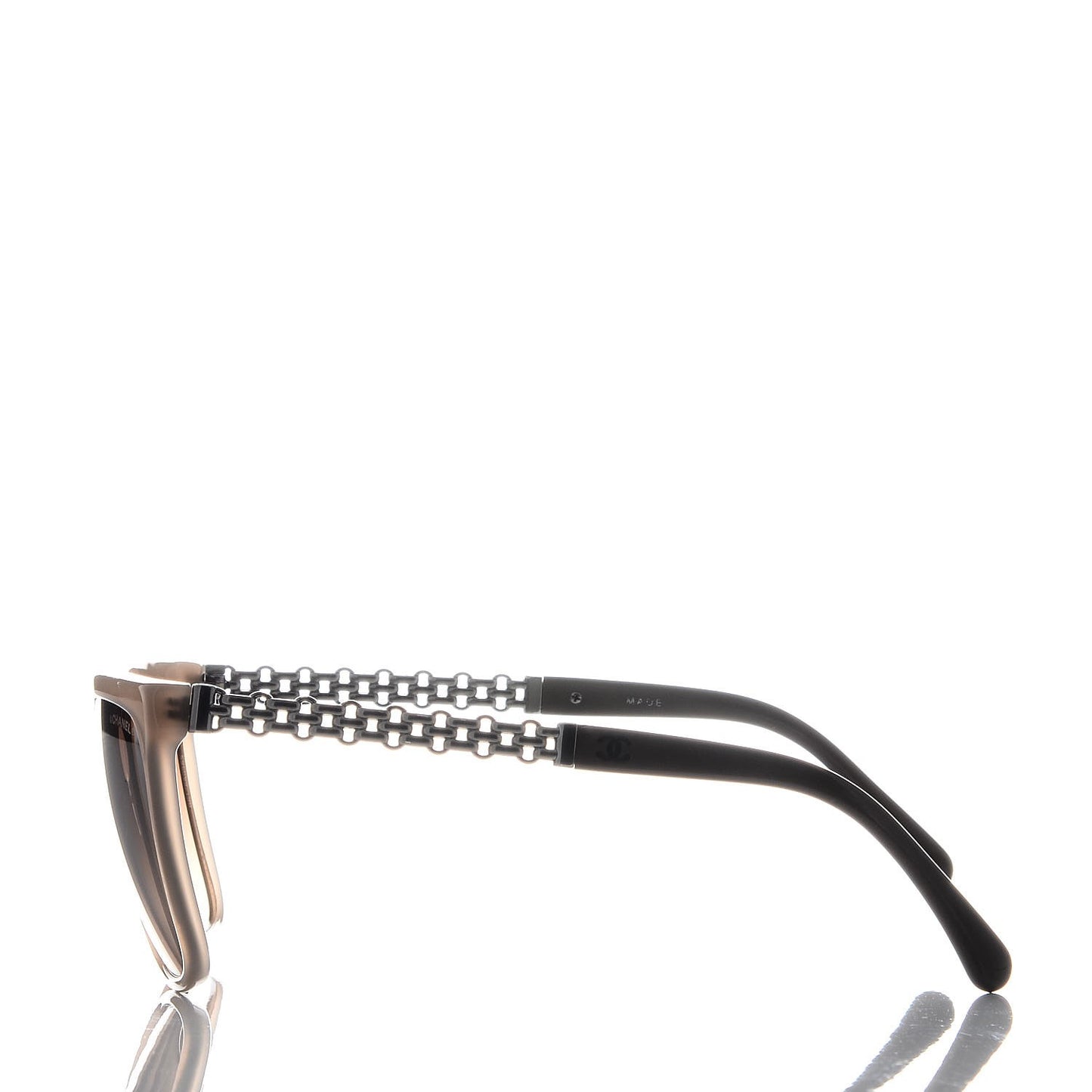 Square Chain Sunglasses 5325 Taupe