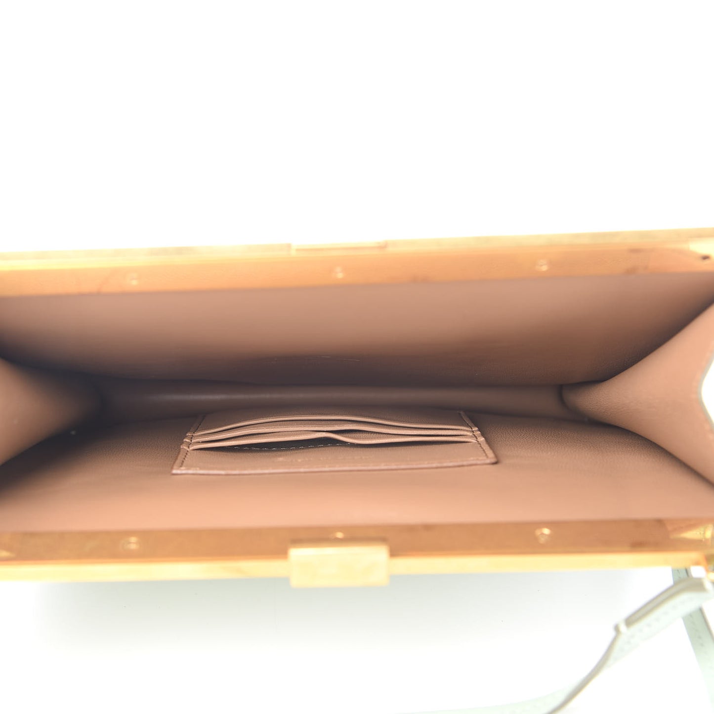 Smooth Calfskin Mini Clasp Bag Jade