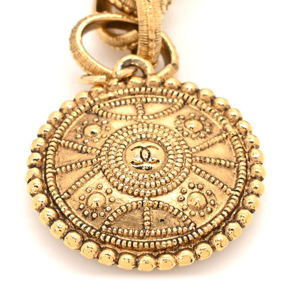 Chanel CC Medallion Chain Belt Gold 3 of 4
