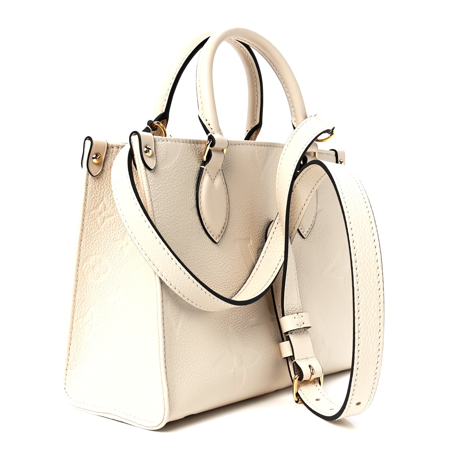 Louis Vuitton Empreinte Monogram Giant Onthego PM Cream Beige 3 of 11