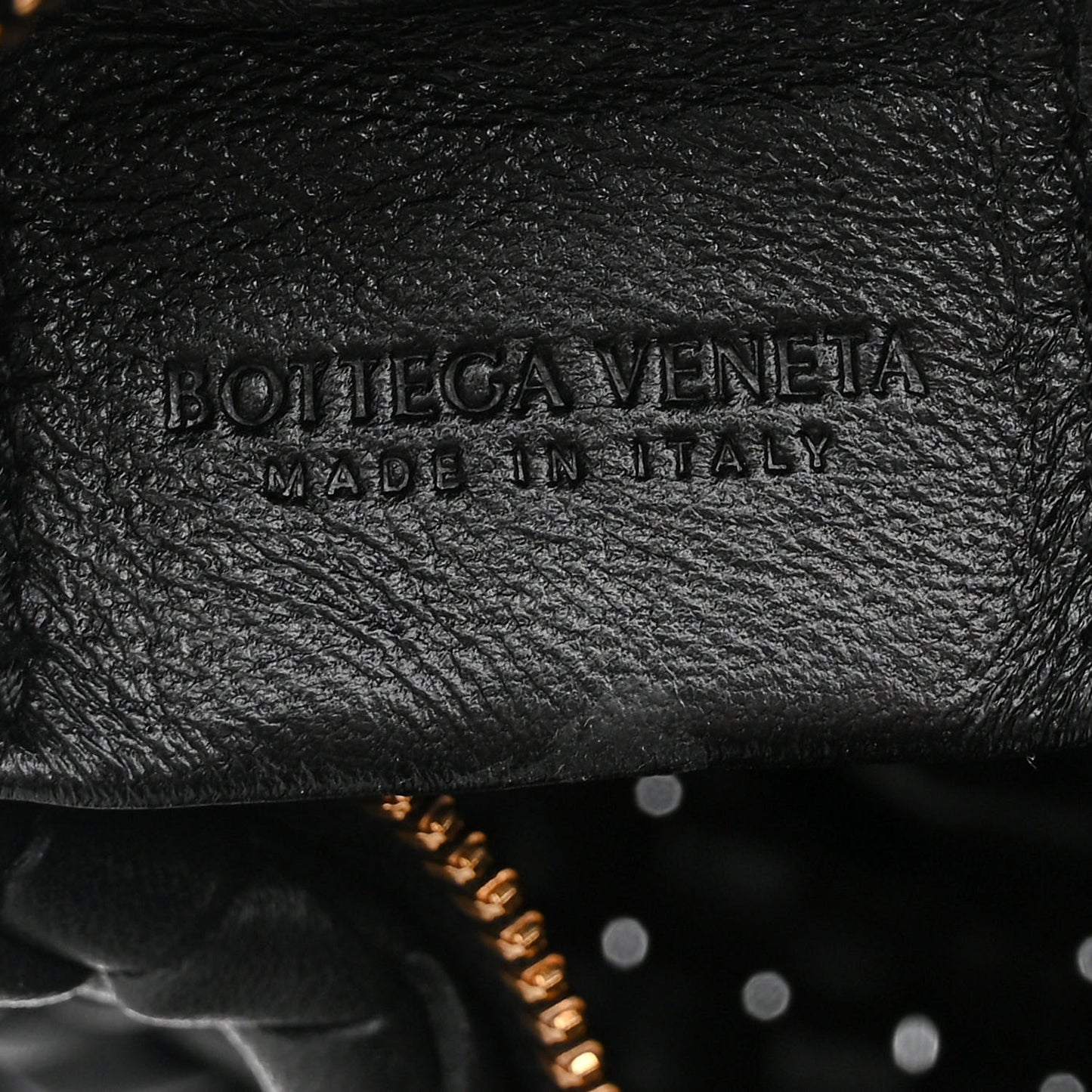 Lambskin Intrecciato Mini Padded Jodie Black