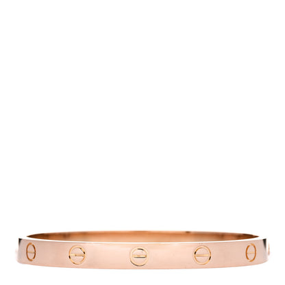 Cartier 18K Pink Gold LOVE Bracelet 17 1 of 5