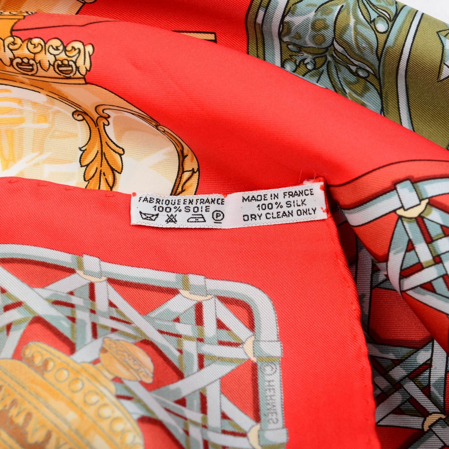 Silk Feux de Route Scarf 90