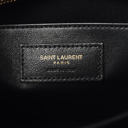 Saint Laurent Smooth Calfskin Small East Side Tote Midnight Blue 7 of 14