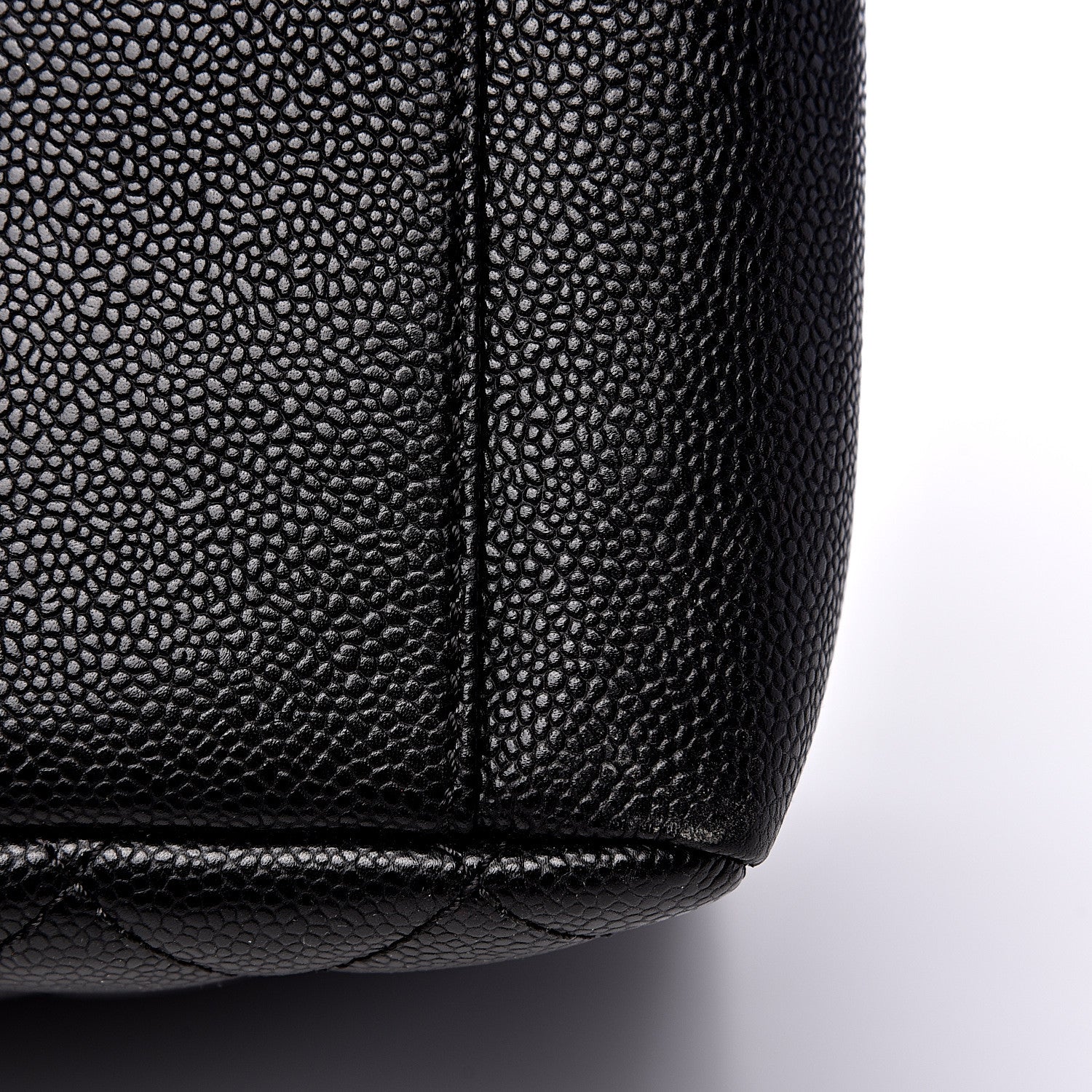 Chanel Caviar Quilted Grand Shopping Tote GST Black 9 of 10
