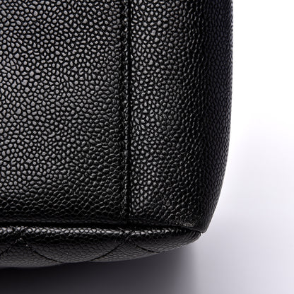 Chanel Caviar Quilted Grand Shopping Tote GST Black 9 of 10