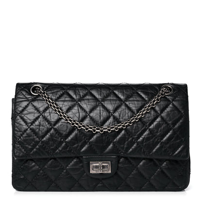 Chanel Aged Calfskin Quilted 2.55 Reissue 226 Flap Black 1 of 13