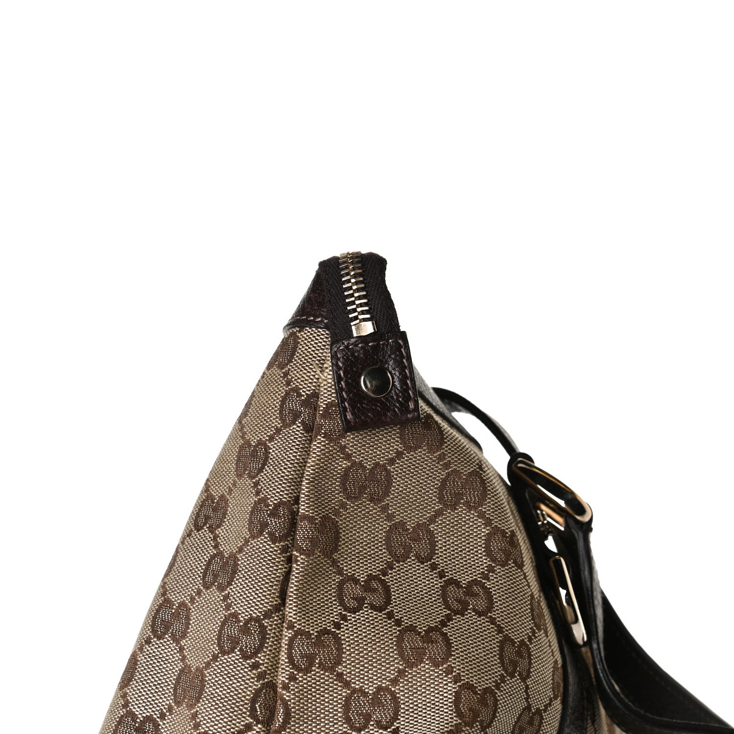 Gucci Monogram Medium Abbey Tote Dark Brown 16 of 20